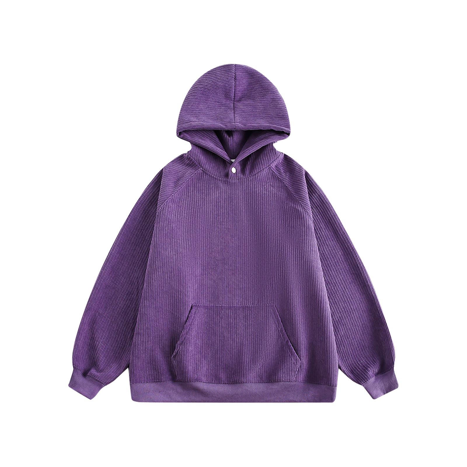 

Спортивный костюм с капюшоном, унисекс, одежда для бега, пуловер с длинными рукавами, толстовка с капюшоном XL фиолетовый