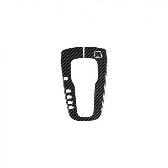 Carbon Fiber Bright Black Automatic Gear Shift Sticker For Chevrolet Sonic 12-16