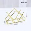 Nordic Iron Tissue Holder: Vertical Napkin Rack for Kitchen or Dining Table
