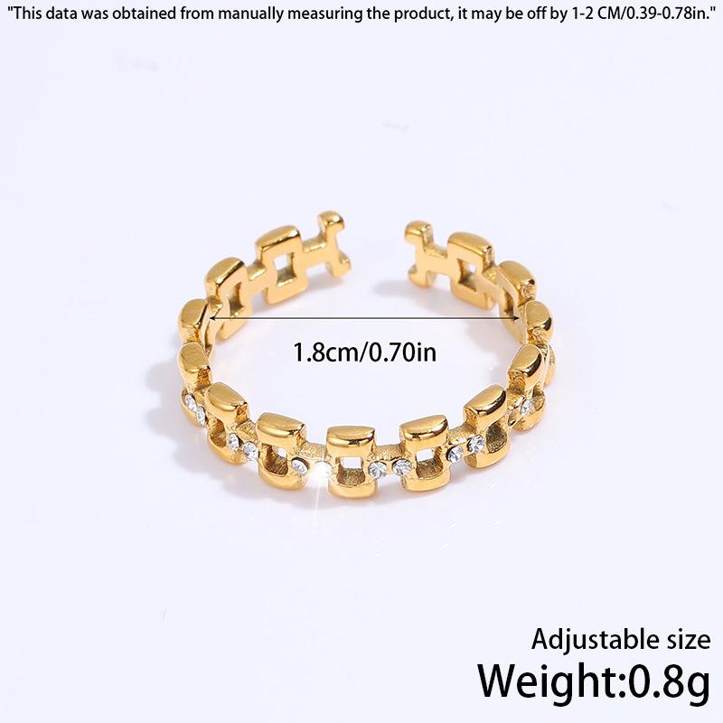 New Stainless Steel Ring - Stylish and Simple, Featuring Butterfly Wheat Ears, Versatile and High-end Style Finger Ring, Titanium Steel Ring