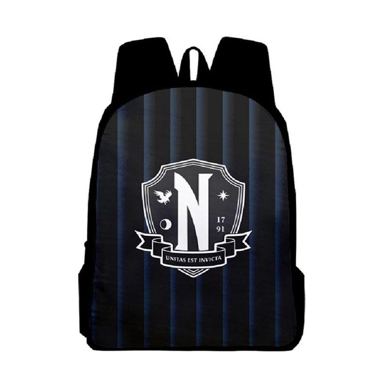 Wednesday Addams Backpack Lunch Bag Pencil Pouch For School Gift
