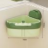 Kitchen Sink Organizer Suction Cup Rack Industrial Strength Suction Cup Sink Corner Strainer Micro-perforated Mesh