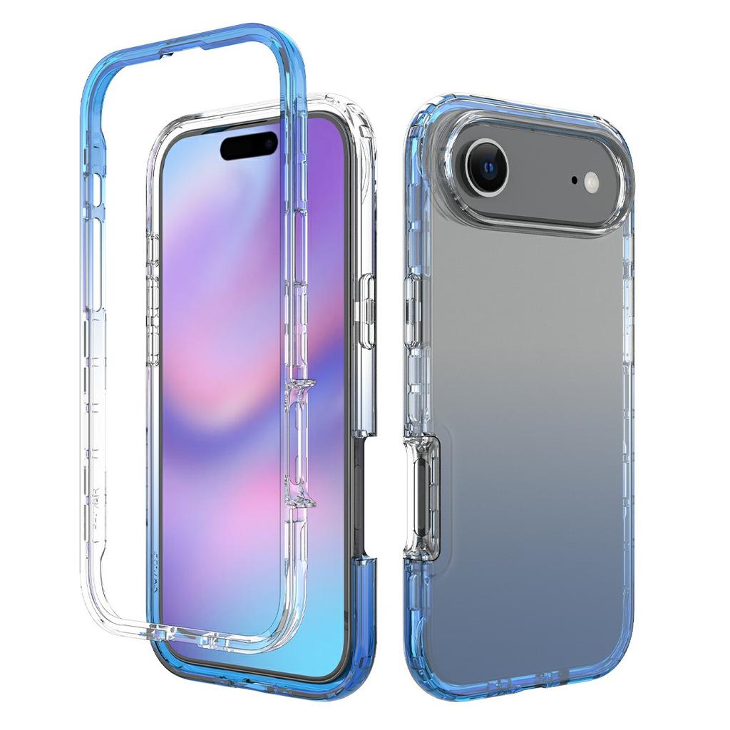 For iPhone Air Case PC + TPU Gradient Color Mobile Phone Cover