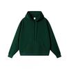Mens Oversized Heavyweight 450g Fleece-Lined Crewneck Sweatshirt Loose Fit Drop Shoulder Solid Color American Style