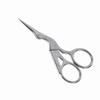 1Pc Stainless Steel Embroidery Sewing Tools Crane Shape Shears   Stitch Scissors Gold