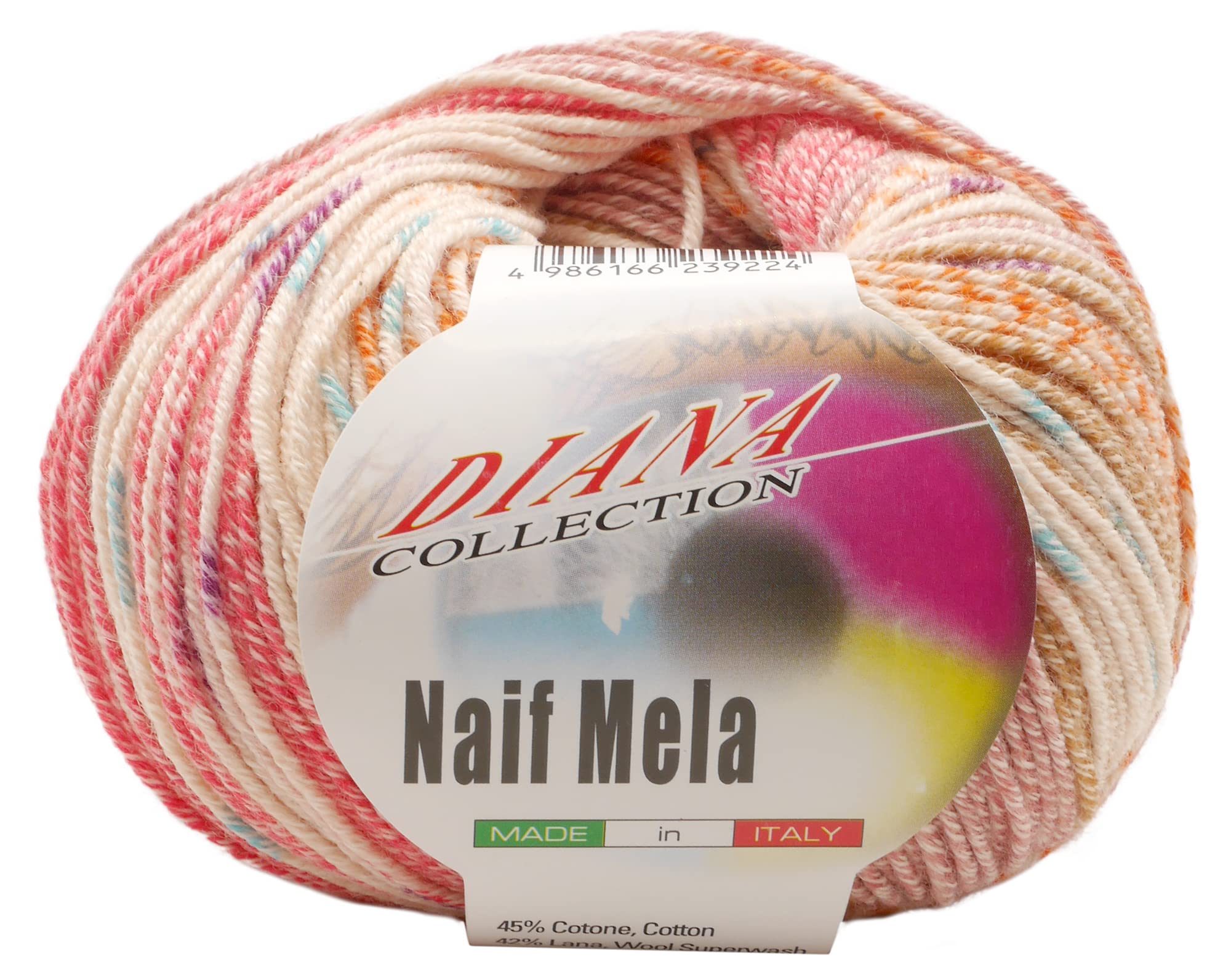 

NASKA Пряжа для ручного вязания Нож Майлер Средний толстый тип Розовый 50г 150м Набор из 10 мотков COL.717 Прибл.. Ф-10 розовый