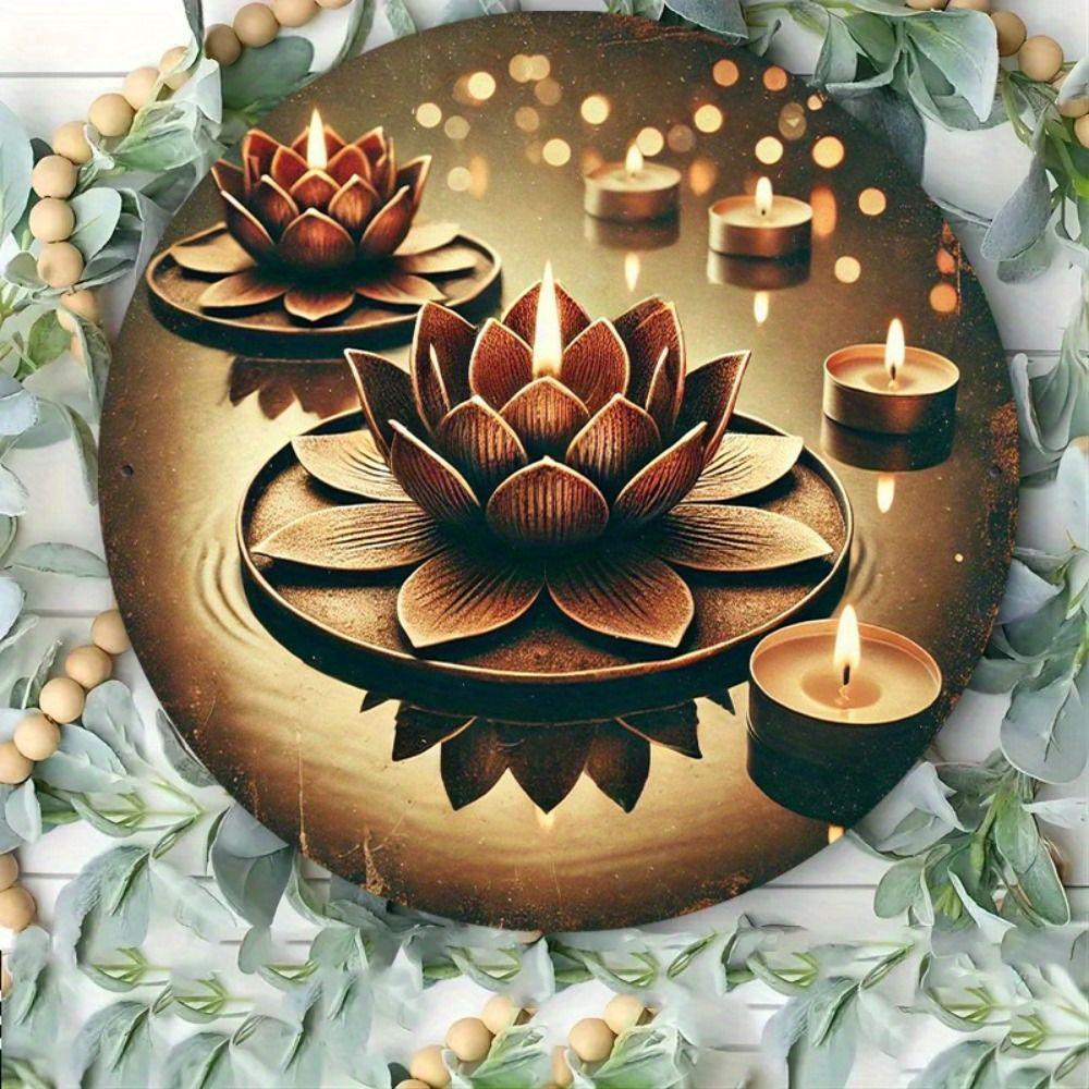 Garage Bar Metal Tin Sign Wall Decor 20x20cm