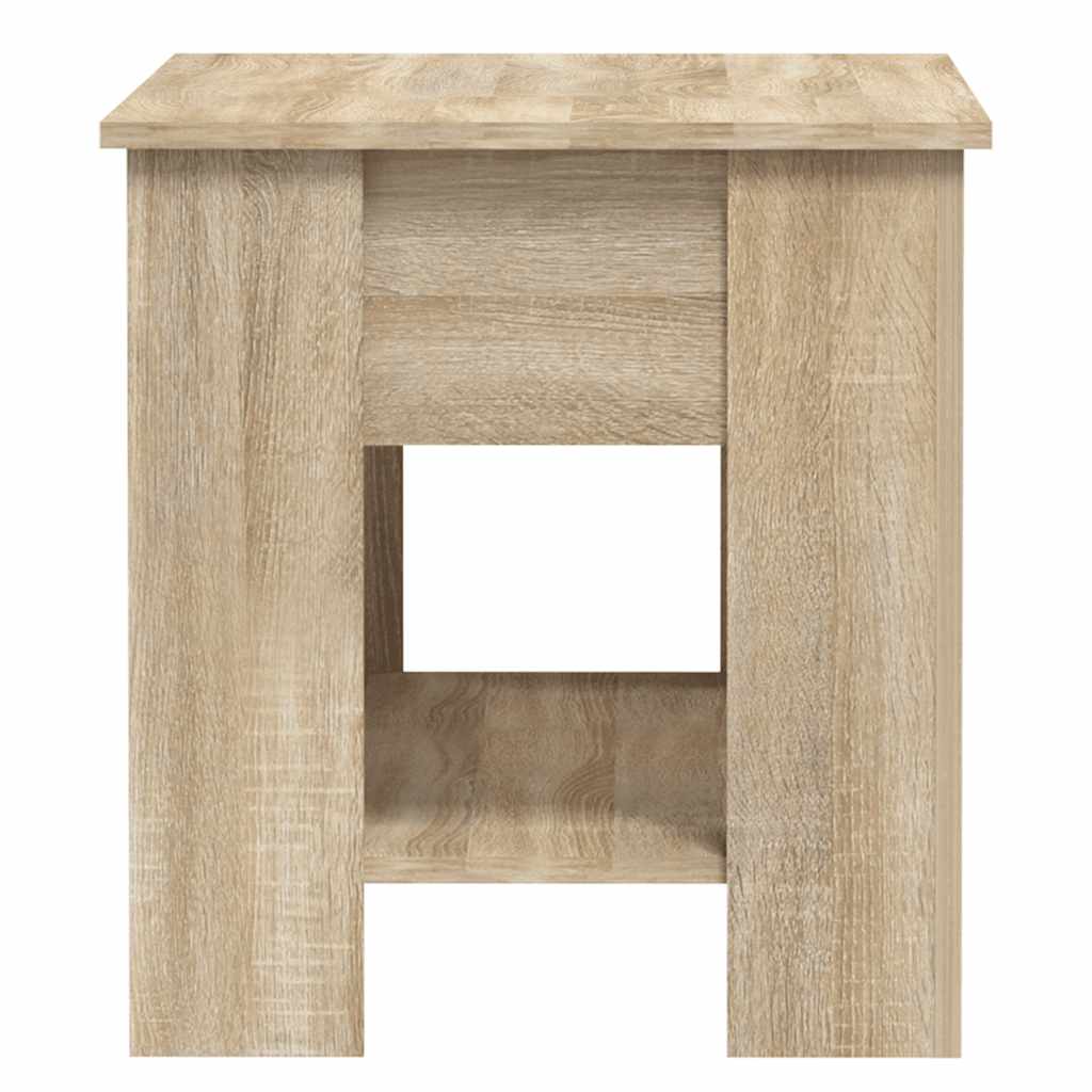 Coffee Table Sonoma Oak 101 X 49 X 52 Cm Engineered Wood