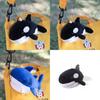 Cute Shark Blue Whale Orcinus Orca Plush Doll Pendant Wallet For Kids And Collectors