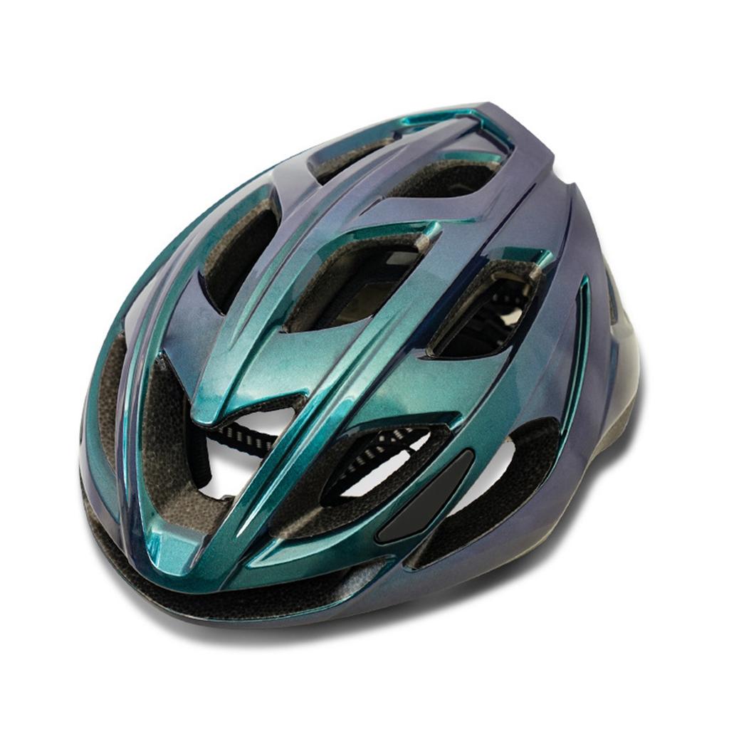 Adult Cycling Helmet with Rear LED Taillight, Adjustable Head Circumference Men Women Road Bike Safety Helmet for Outdoor Sports