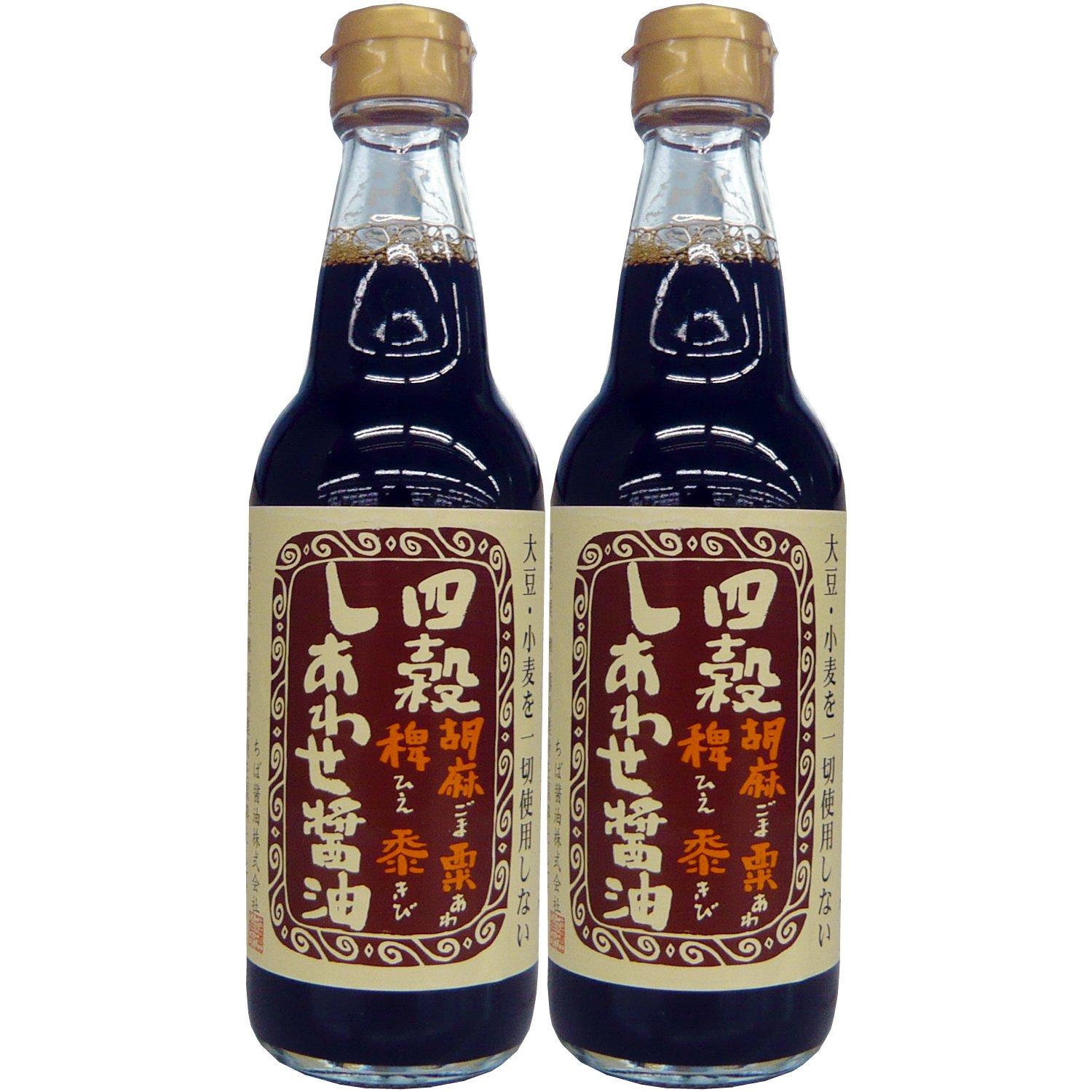 

Соевый соус Chiba Four Grain Happy Soy Sauce 360 мл x 2 шт.