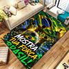 Brazil National Football Team Carpet Rug for Living Room Bedroom Home Sofa Decoration,Kids play Non-slip Floor Mat
