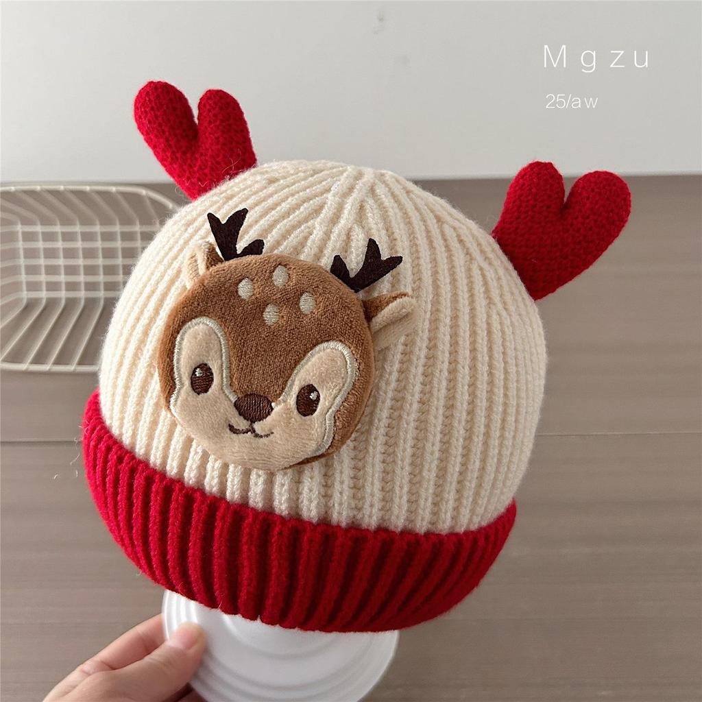 Adorable Knitted Wool Baby Hat - Warm & Thick for Autumn/Winter, Perfect for Infant/Toddler Boys & Girls