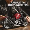 Harlely-Davidson Fat Boy Motorcycle Building Set for Adults Vintage Motorbike Model Toy Gift Similar To Legoed 10296 and Nifeliz