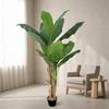 Fake Banana Tree with Pot Indoor Faux RealTouch Potted Plant for Living Room,
