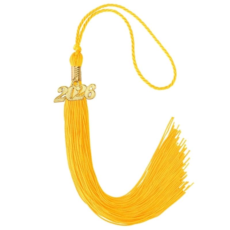 MXLA 2026 Graduation Tassels With Year Charm Class of 2026 Graduation Hat Decoration