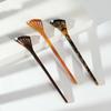 Modern Hanfu Style Acetate Hair Forks Headwear Fan-Shaped Hair Pin Acetic Acid Hair Stick  Girls