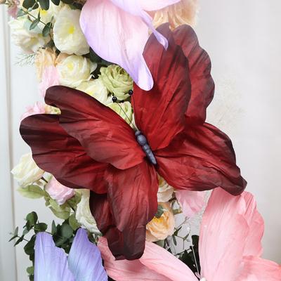 Decorațiune Petrecere Fluture Gigant Fluture Mare Artificial din Hârtie pentru Petrecere de Nuntă Banchet Fundal Decor Casă Grădină