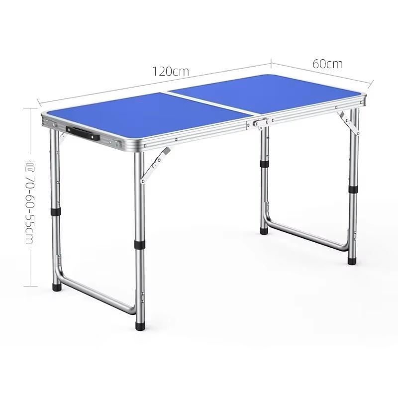 1Pcs Portable Folding Table Height Adjusted Aluminum Alloy Foldable Desk Backpacking Outdoor Furniture For Rv Garden Camping