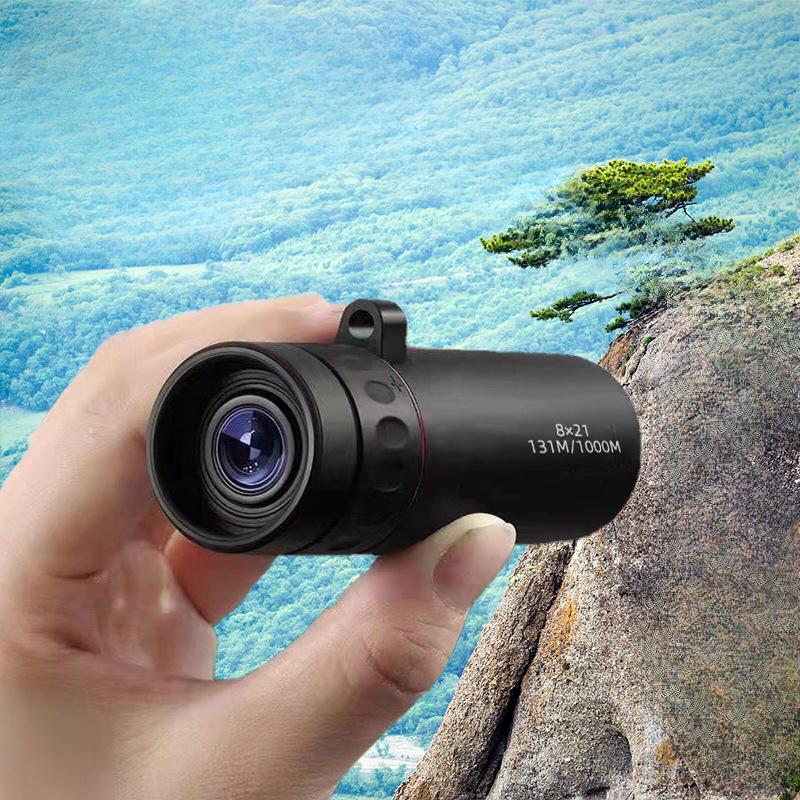 Cross-border E-commerce One Generation Mini Telescope Single Tube 8×21 Foreign Trade HD High Magnification Outdoor Handheld Portable.