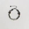 New Chinese Style Tiger Eye Stone Bracelet - Retro Design, Neutral Temperament, Men's Light Luxury, Exquisite Niche.