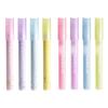 Journaling Adhesive Pen Set 4 Piece Fine Tip Liquid Adhesive Pen Large Capacity Portable Plastic Format for Scrapbook Decoration