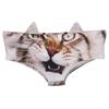 Intimo Donna con Orecchie 3D Stampa Animali Mutandine da Donna Intimo Vita e Fianchi