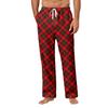 Men's Drawstring Pocket Casual Pants Plaid Stripe Print Pocket Casual Pants Home Pajama Pants