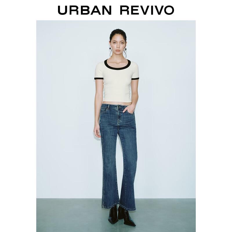 UR Women s Vintage Slit Flare Denim Jeans 30
