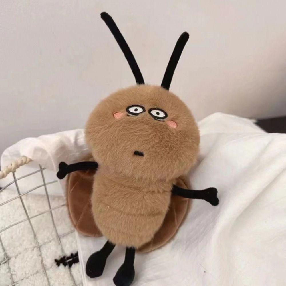 Rain Cockroach Plush Doll Parody Cockroach Plush Toy Decoration Cockroach Stuff Toy Christmas Gift