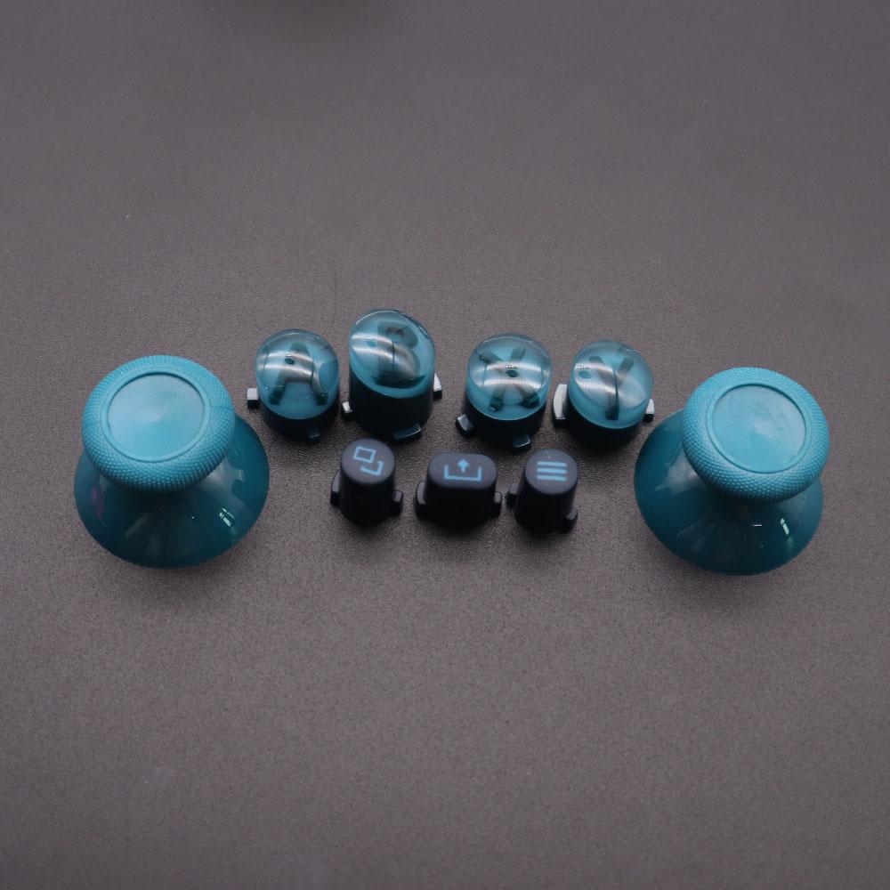 

For XBox Series X S Core Controller Thumbsticks Caps ABXY View Menu Share Buttons Mod Kit Replacement Gamepad Repair Parts