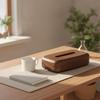 Rectangular Tissue Box Tabletop Wood Decorative for Living Room