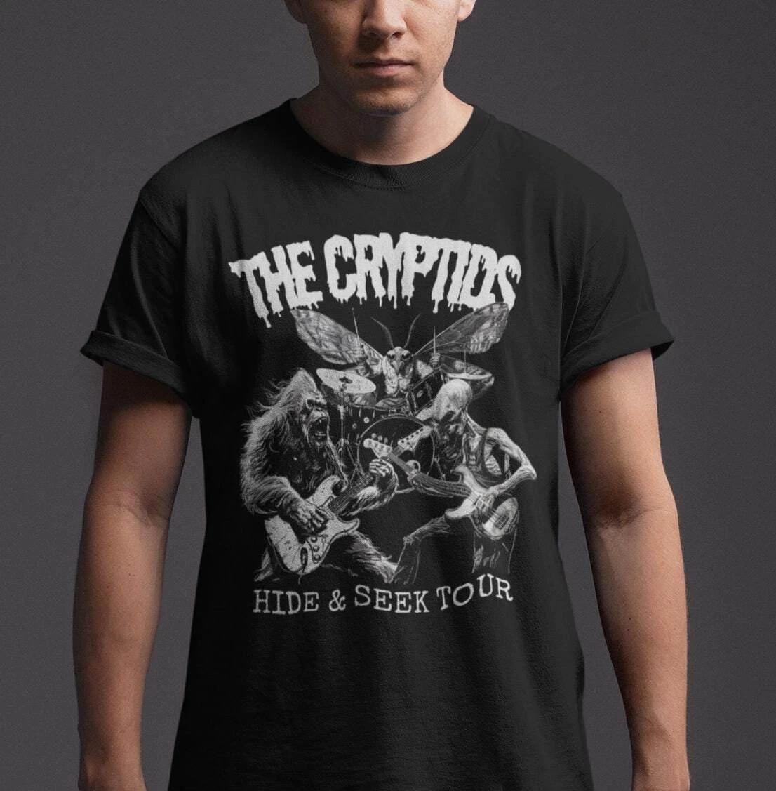 The Cryptids Hide and Seek Tour T-Shirt 3XL