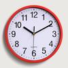10 Inch Nordic Modern Clock Plastic Decoration Quartz Silent Movement Wall Clock for Living Room
