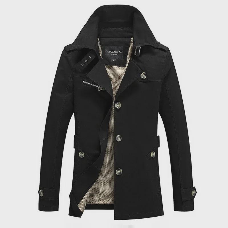 Chaqueta cortavientos ligera de algodón para hombre otoño 2024