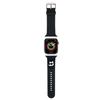 Pasek Do Apple Watch 38/40/41mm Karl Lagerfeld 3D Rubber Choupette Czarny