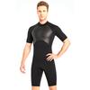 Men s Wetsuit Shorty 2mm Neoprene Full Body Diving Suits for Scuba Diving Surfing Swimming Water Sports Men Black XL