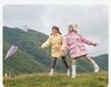 Girls' Winter Mid to Large Children's Winter Clothing Children's Medium to Long Down Jacket with Heat Storage Inner Hooded Waist