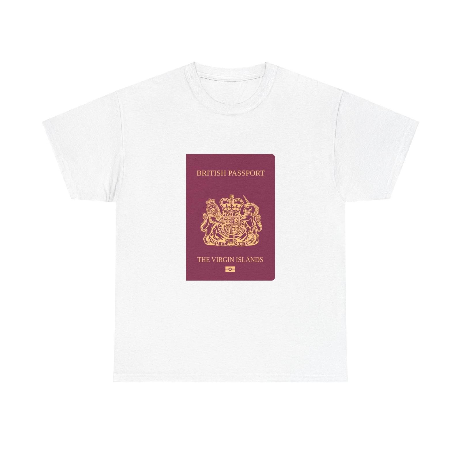 British Virgin Islands Passport - T shirt XL