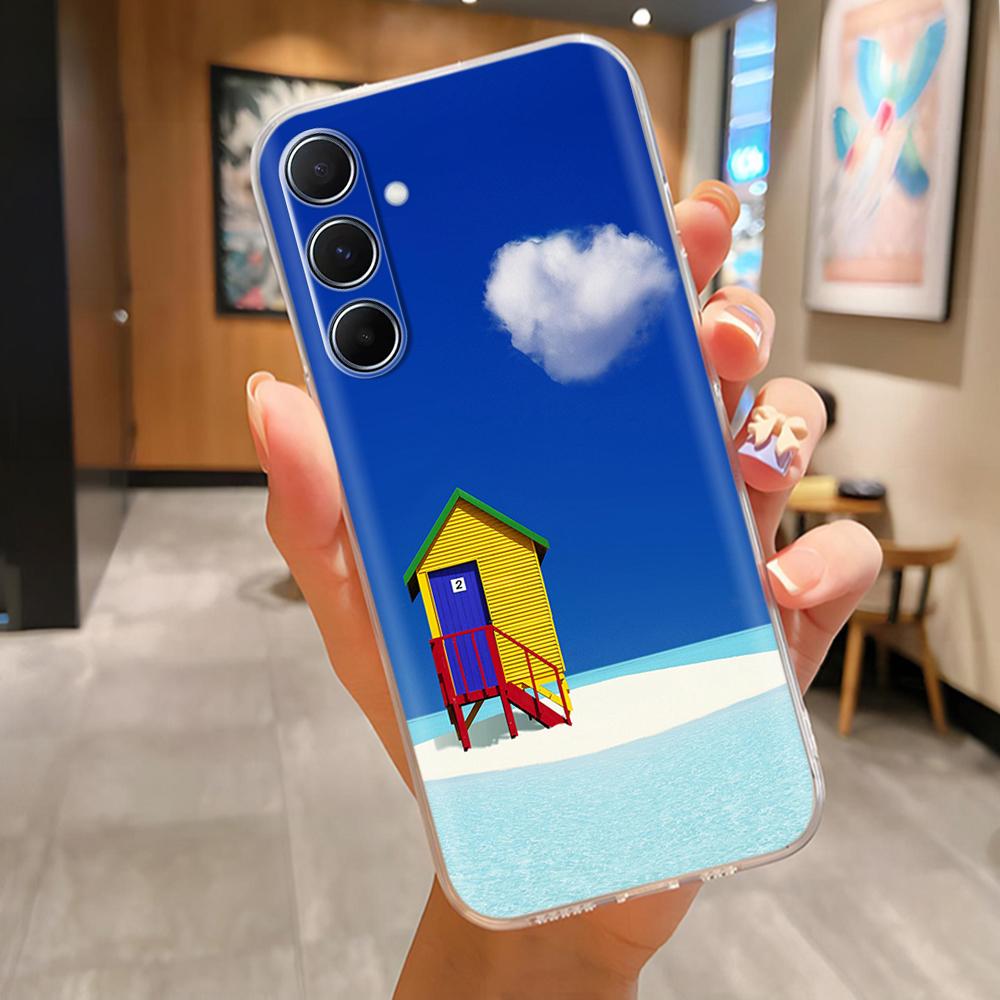 For Samsung A36 Cases Silicon Soft Phone Cover For Samsung Galaxy A36 5G GalaxyA36 Transparent TPU Back Coque Capa Fundas marble