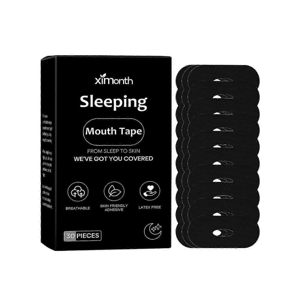 Patch Anti-Ronflement pour le Sommeil, Repos Profond, Doux pour la Peau, Hydratant, Solution pour le Sommeil Nocturne, 30 pièces