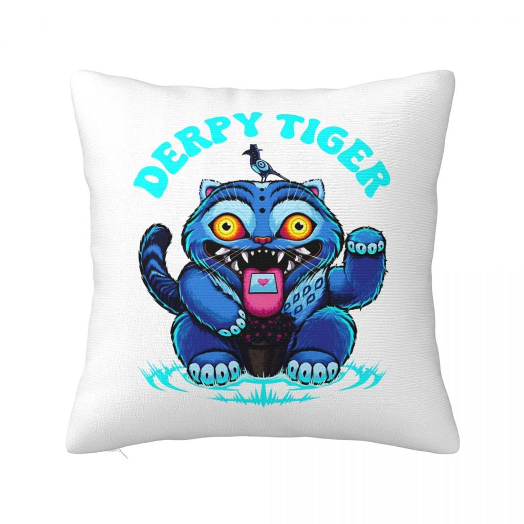 Huntrix Saja Boys Kpop Demon Hunters Square Pillow Cases Cushion Cover Novelty Polyester Decorative Pillowcover For Seat 45*45Cm