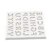 Alphabet for Chocolate Lowercase Fondant Tool Letters Molds Cake Decorations Chocolate Mold