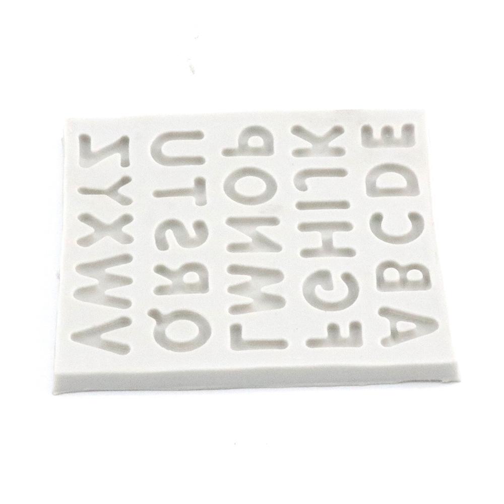 Alphabet for Chocolate Lowercase Fondant Tool Letters Molds Cake Decorations Chocolate Mold