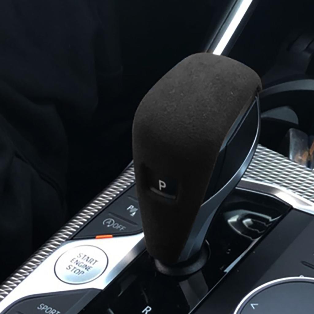 Suede Leather Car Gear Shift Knob Cover Trim For BMW G23 G29 Z4 F40 G20 G28 325i