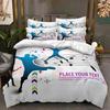 Music Bedding Set 3D Note Down Duvet Cover 2/3 Pieces Single Bed Double Bed Duvet Cover Girl Teens Music Enthusiast Room Bed Cover Birthday Gift