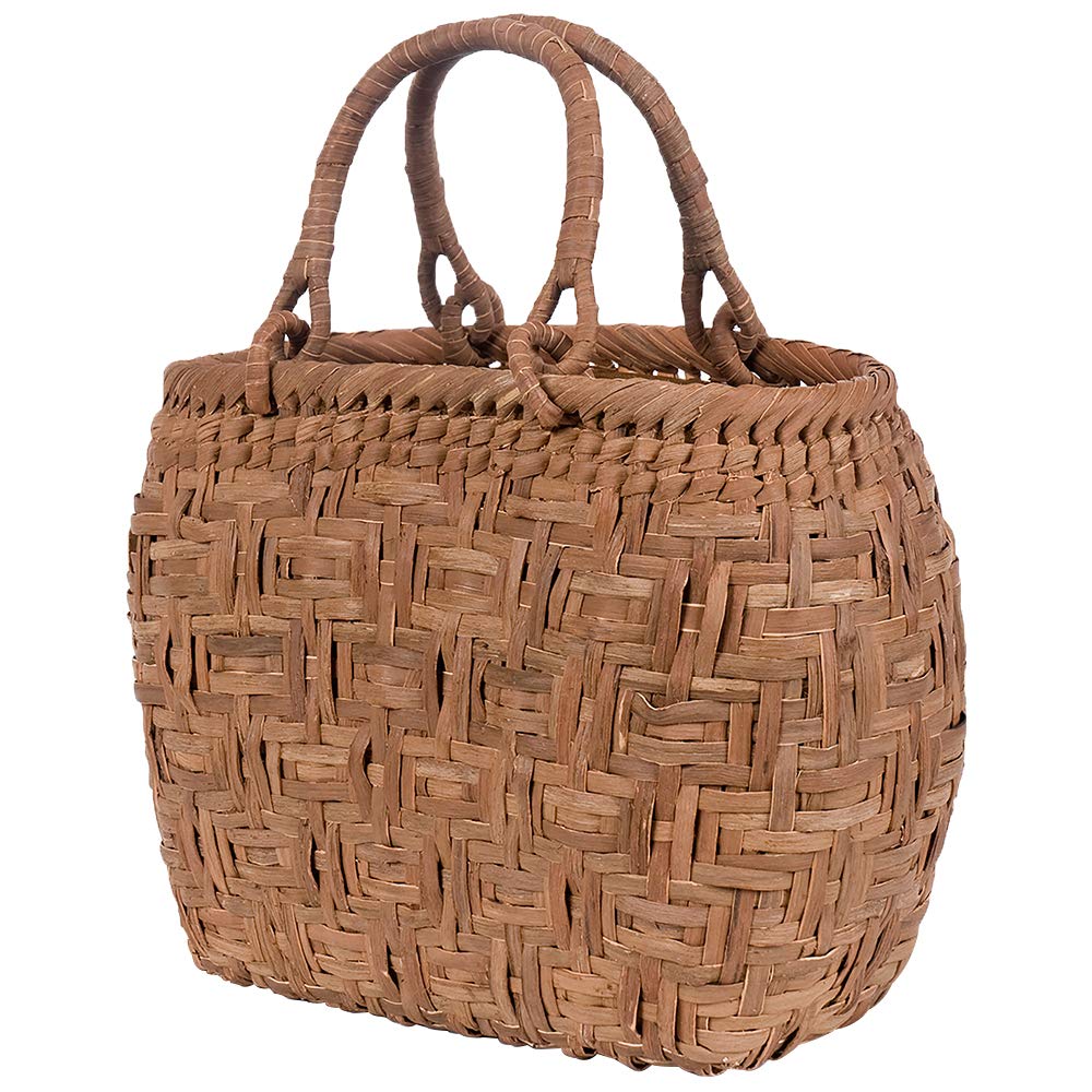 Ямасита Когэй Коллекция Дикий Виноград Натуральный 26см x Ш12см x 34(22) Сумка из дикого винограда, Плетение сплошной квадратной сеткой, Sawakawa Сплошная квадратная сетка,