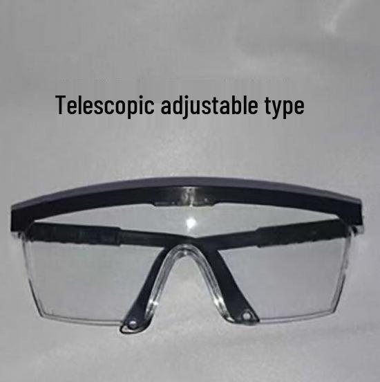 Windproof Sandproof Black Safety Glasses for Welders - Transparent Labor Protection Goggles Transparent Goggles