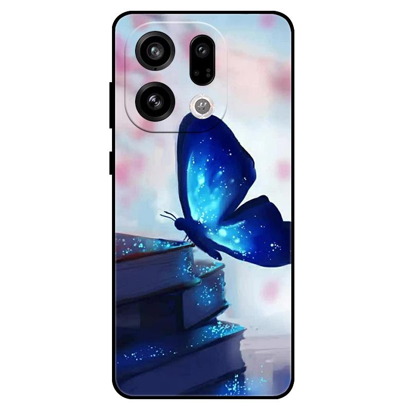 For Oppo Find X9 Pro Case Silicone Luxury Space Soft Bumper for Oppo Find X 9 X9Pro 5G 2025 Phone Cover TPU Funda Shockproof