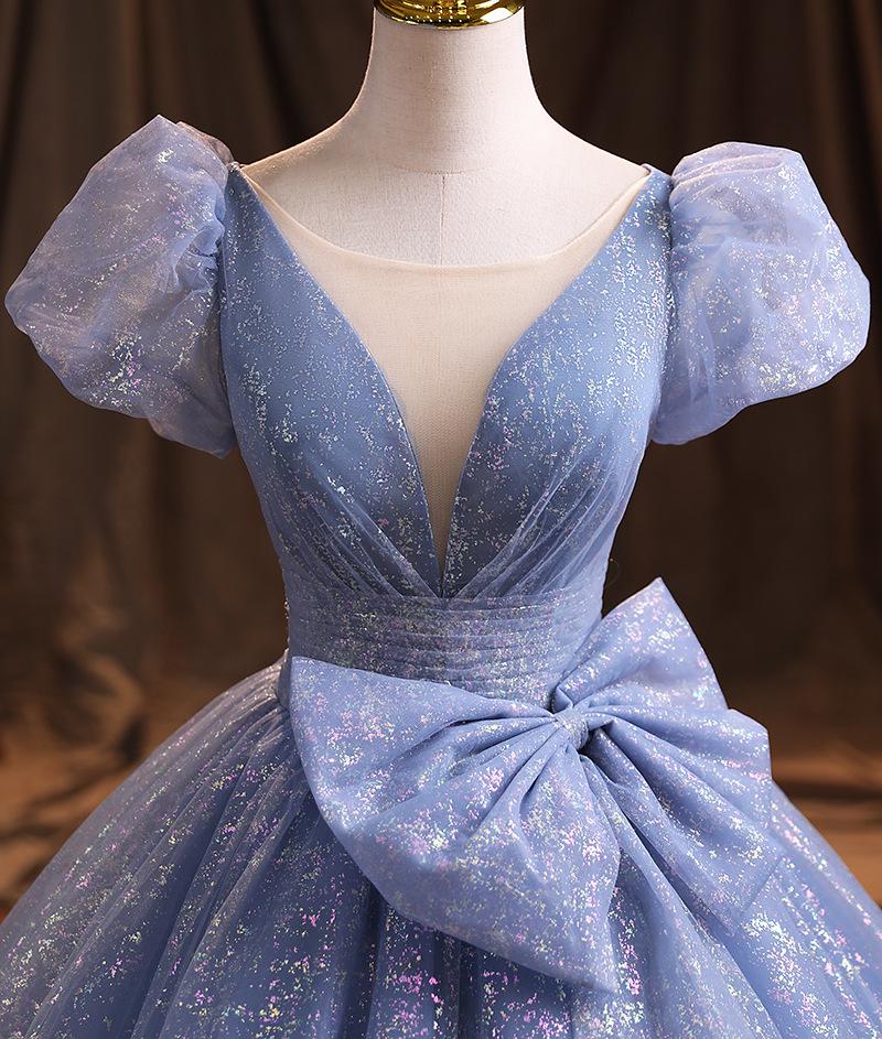 

Elegant Blue Evening Gown for Women - Spring 2026 XXL синий